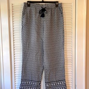 Talbots swimsuit pant coverup.